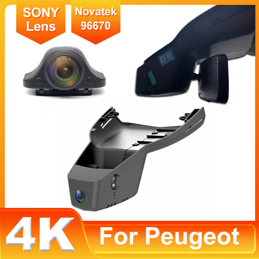 Dash Cam 4K For Peugeot 308 2021 To 2024,Dashcam For Citroen C5 X 2022 2023,Dash