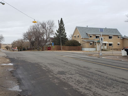 Town Crew Install Gull Lake's First Lighted Crosswalk