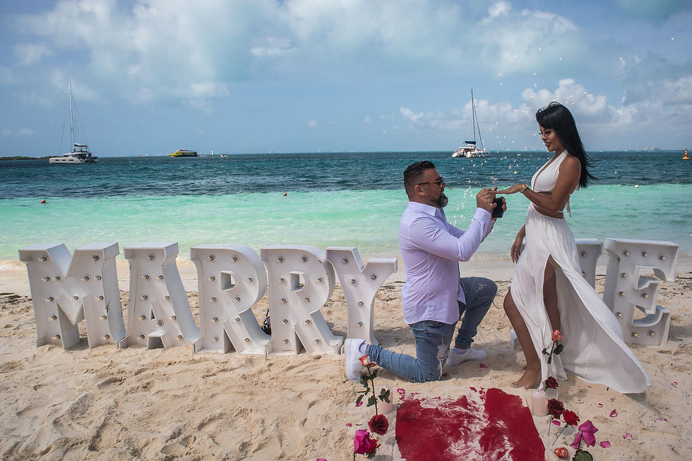 Miniatura: Minimalistic Marry me letters.