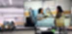 Shot showing the hospital bed and actors in the volume, and the camera monitor output.