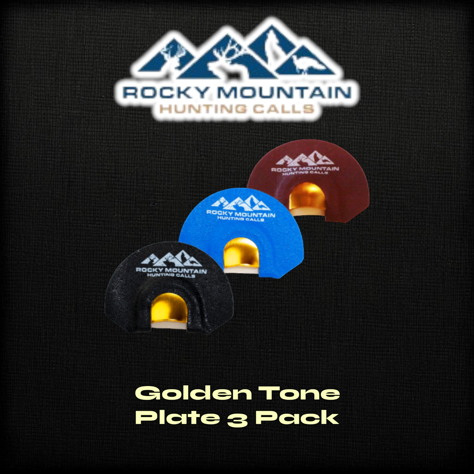 Rocky Mountain Golden Tone Plate GTP