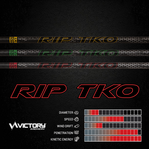 Victory RIP TKO™ Arrow Shafts Boone Archery Canada