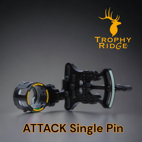 Trophy Ridge Attack Pro Sight 1 broche 0,019 main droite AS425 neuf Trophy Ridge Attack Pro Sight 1 broche 0,019 main droite AS425 neuf