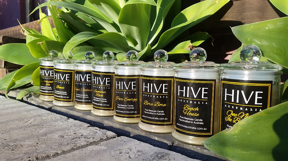 Small Beeswax Candles