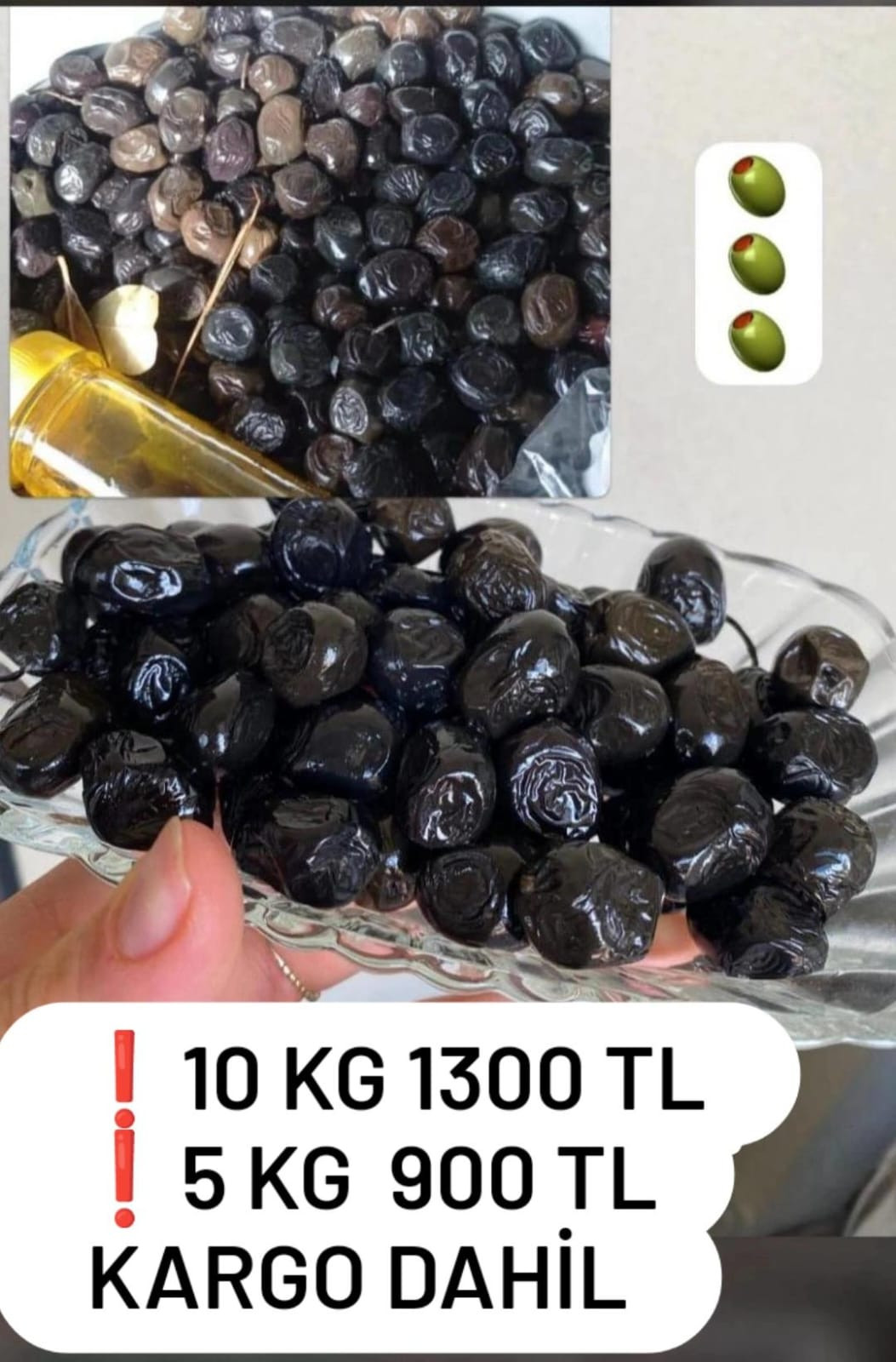 Duble Boy Siyah Sele Zeytin, Doğal Fermente, 5 KG ve 10 KG Seçenekli