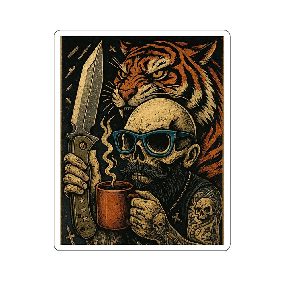 Thumbnail: El Tigre kal0pr prrrototype sticker