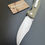 Thumbnail: The All American Bowie - OD Green Flag Handles