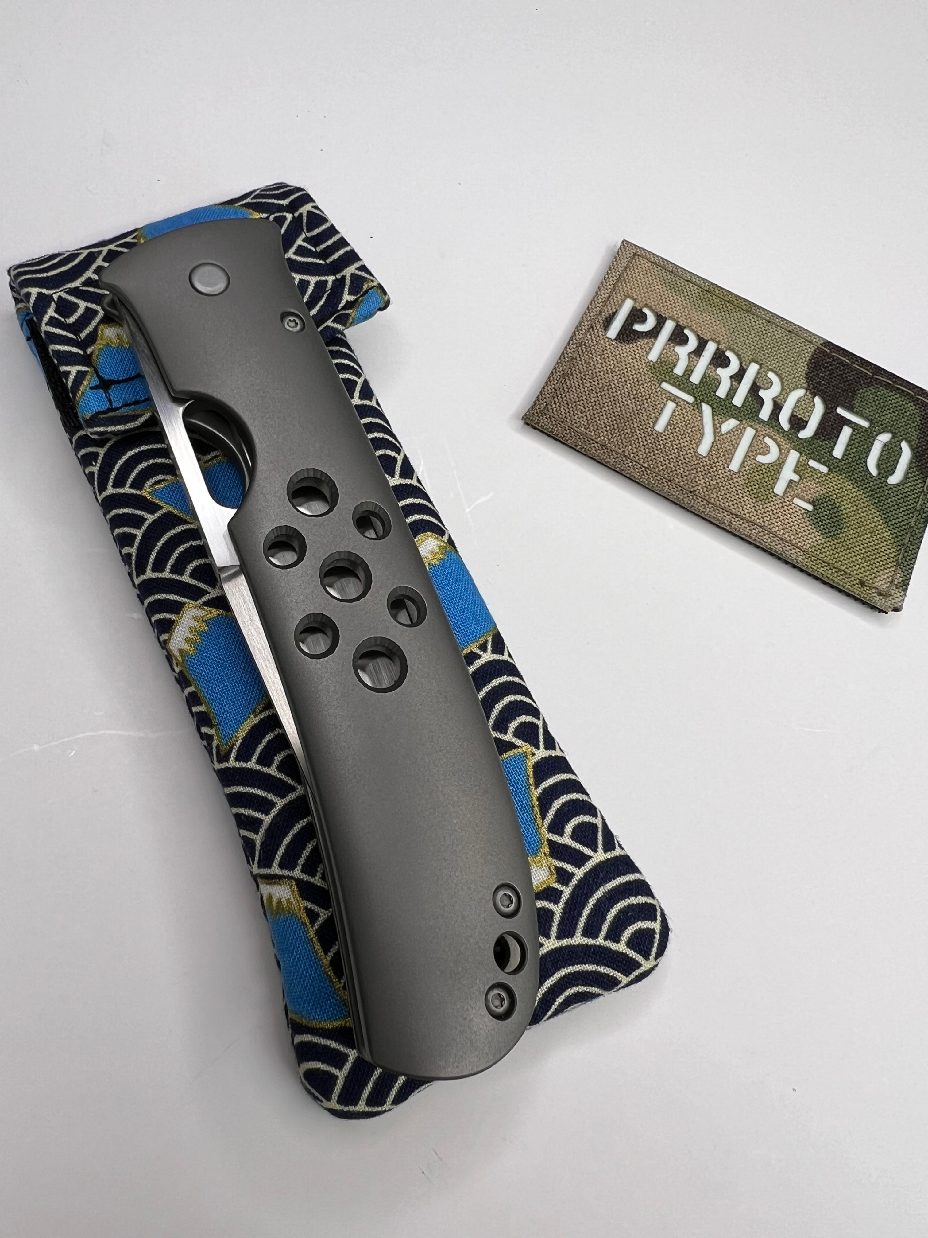 Tom Mayo XL Midnight Rambler Custom Knife