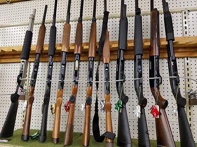 Rifles and shotguns
