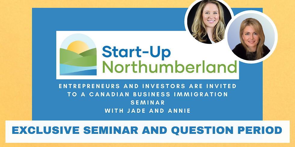 Business Immigration Session via ZOOM