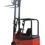 Thumbnail: CPD-15FE Tuff Lift 4Wheel Electric Forklift 3300lbs Cap. 118" Lifting - CPD-15FE