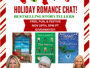 Festive Zoom with 3 Bestselling Authors
