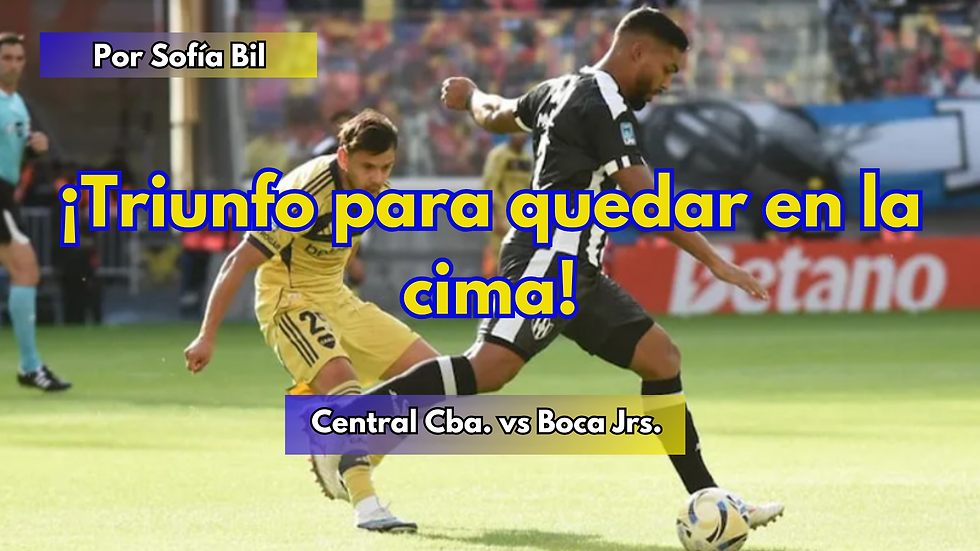 ¡Triunfo para quedar en la cima!