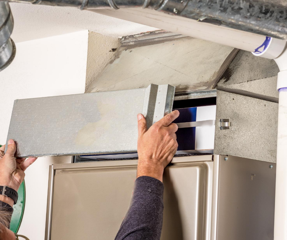 Furnace blowing cold air