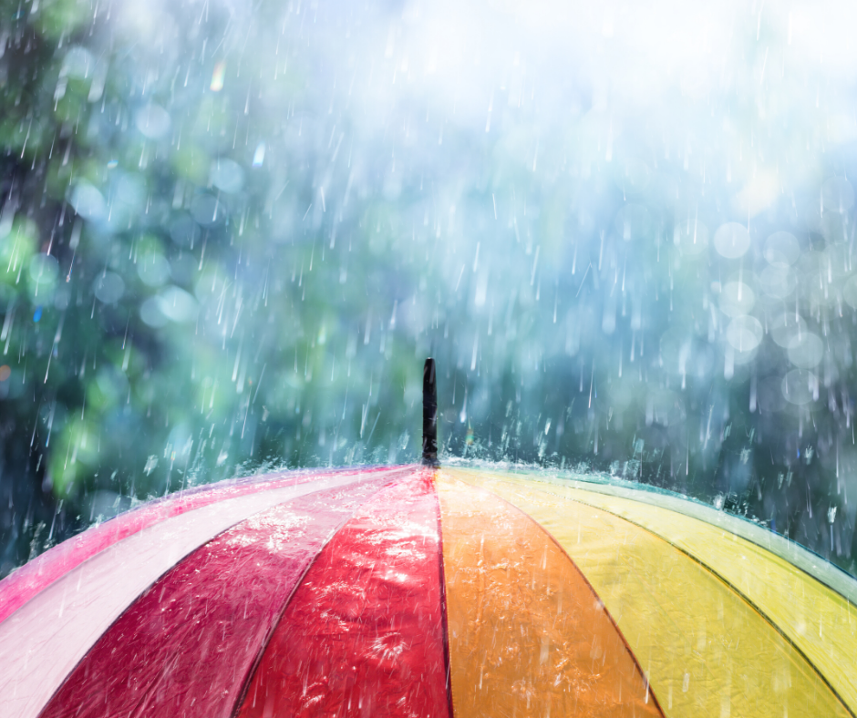 prepare HVAC unit for stormy weather