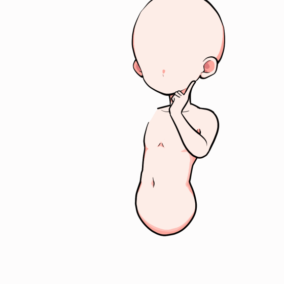 考える