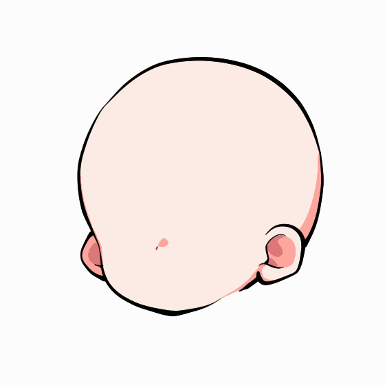 上向き