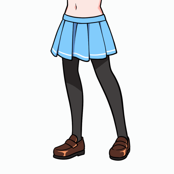 黒ニーソ
