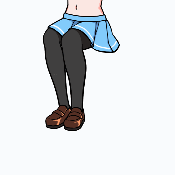 椅子に座る