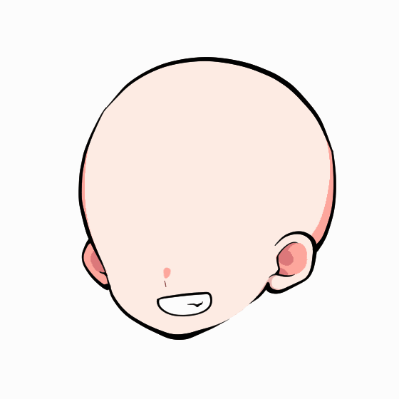 歯見せ笑顔