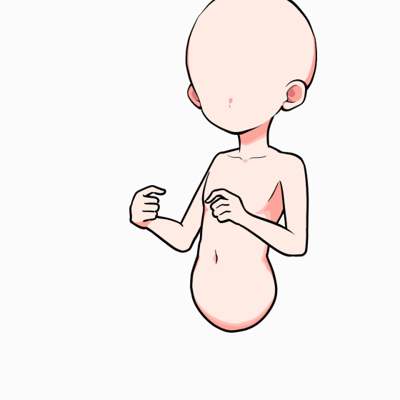 胸の高さ→通常