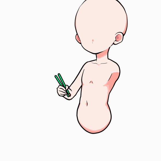 口に運ぶ