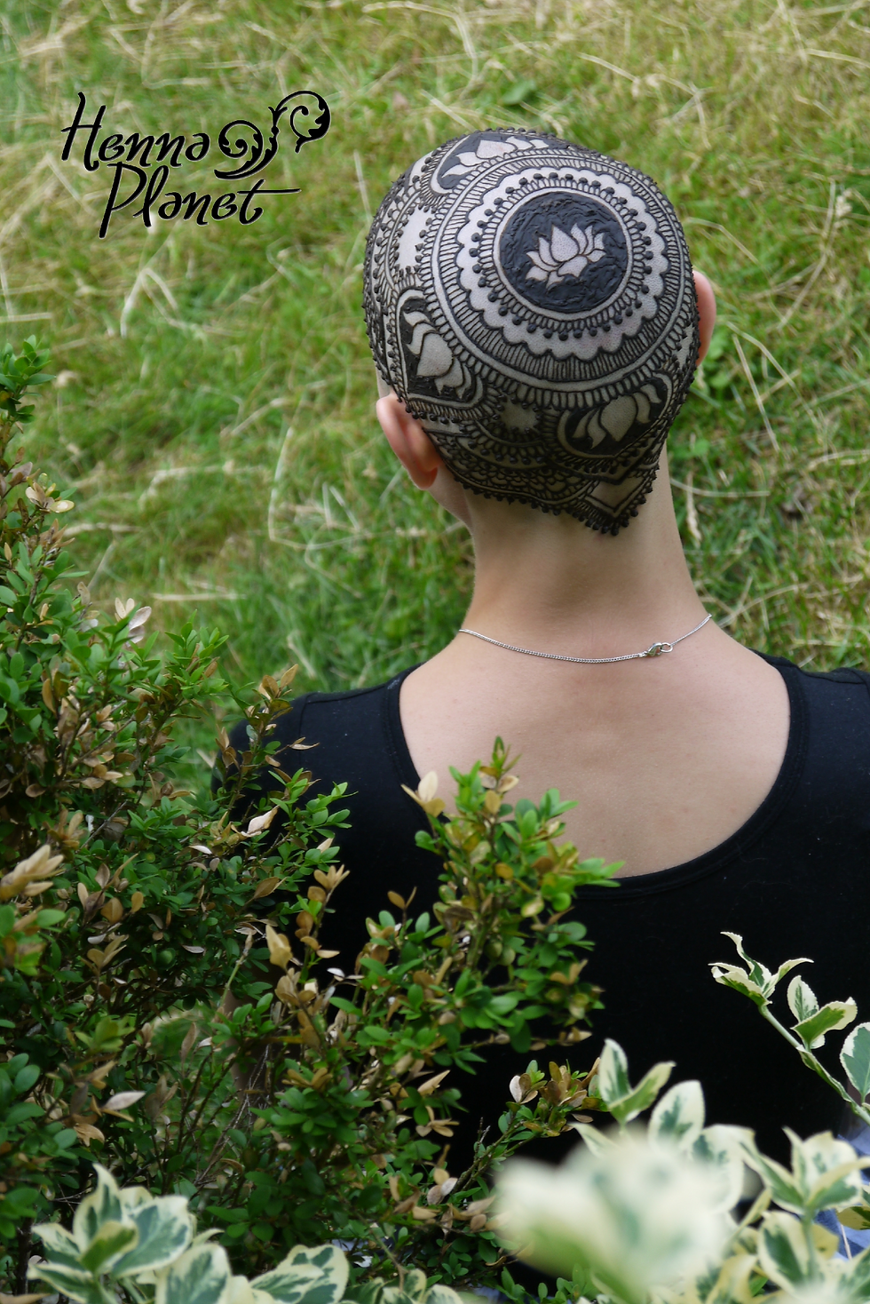 Henna crown.