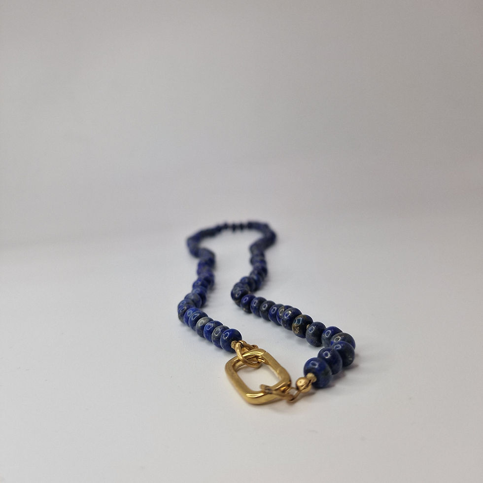 Thumbnail: Lapis lazuli necklace