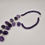 Thumbnail: Hand-made Amethyst statement necklace 