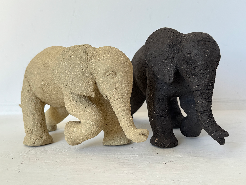 Miniature : Deux frères semblables et différents-Nathalie PEZZOLI-Sculpture