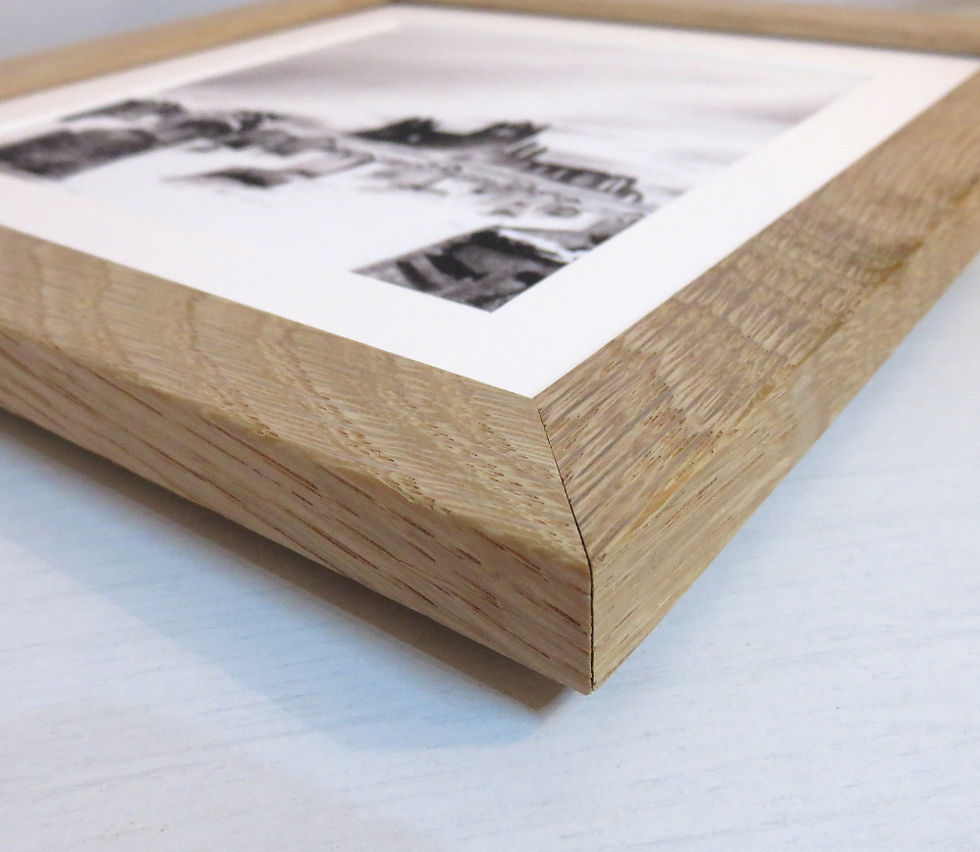 Thumbnail: Whitby Abbey Ruins Snowscape Gift Set with Print and Card.
