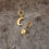 Thumbnail: Gold Sun-Moon Earrings