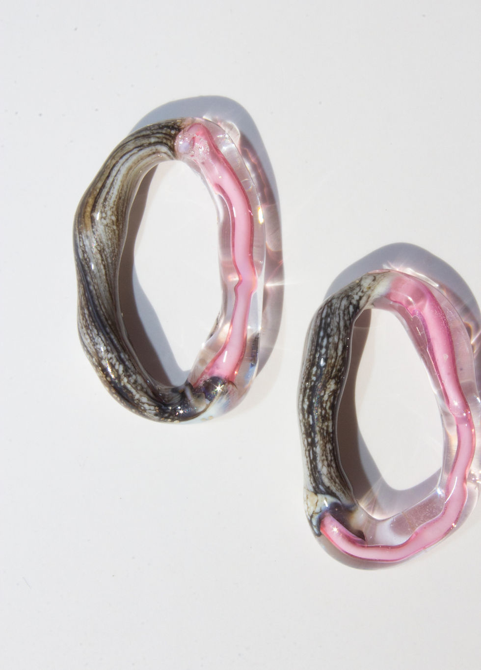 Thumbnail: Perfect One-of-a-Kind Glass Earrings