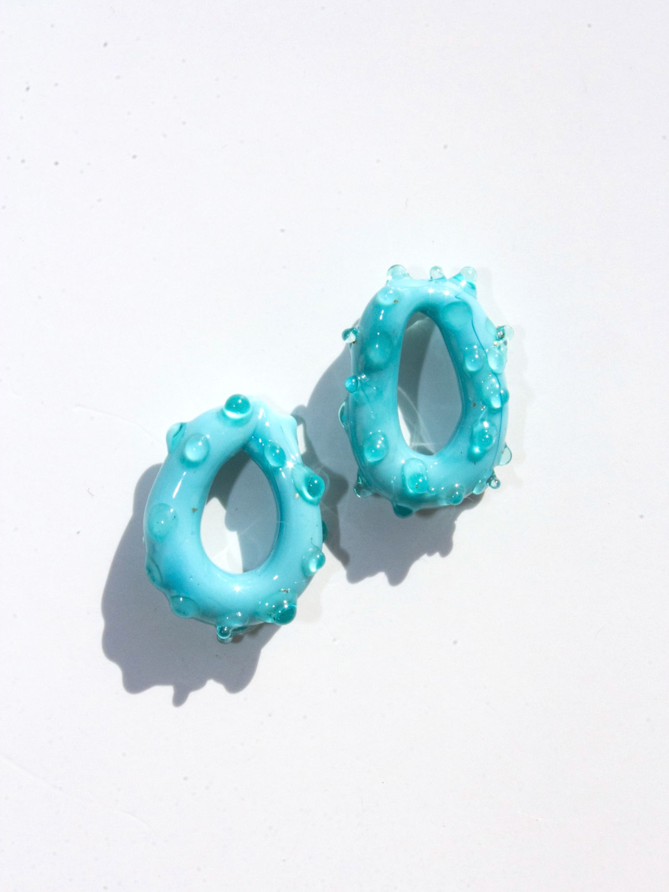 "Fragments of Art" Glass Earrings