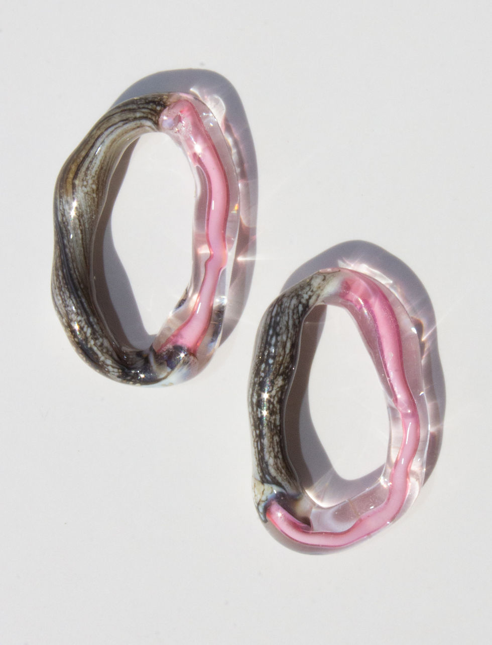 Thumbnail: Perfect One-of-a-Kind Glass Earrings