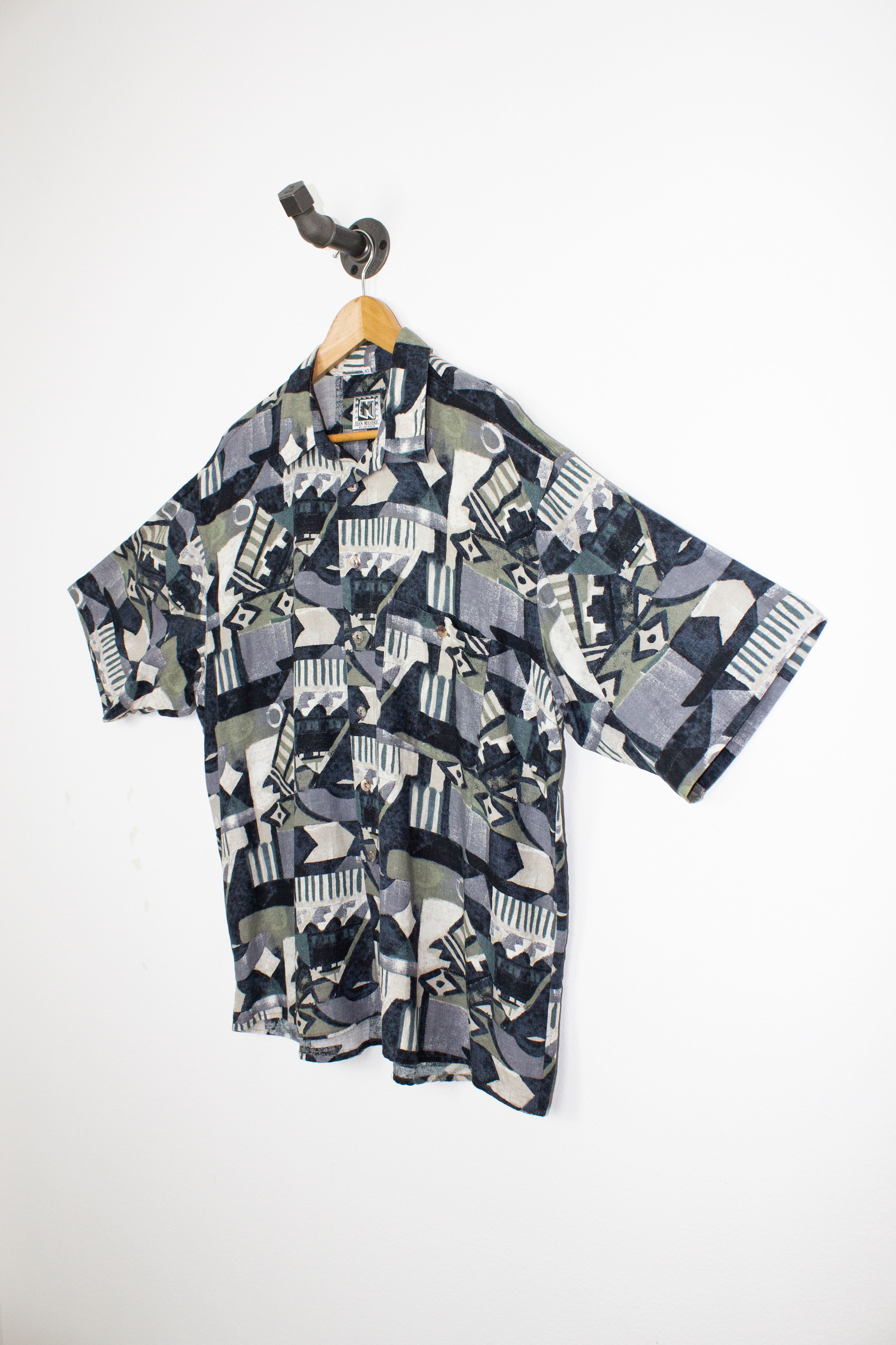 vintage shirt hemd summer high quality fashio