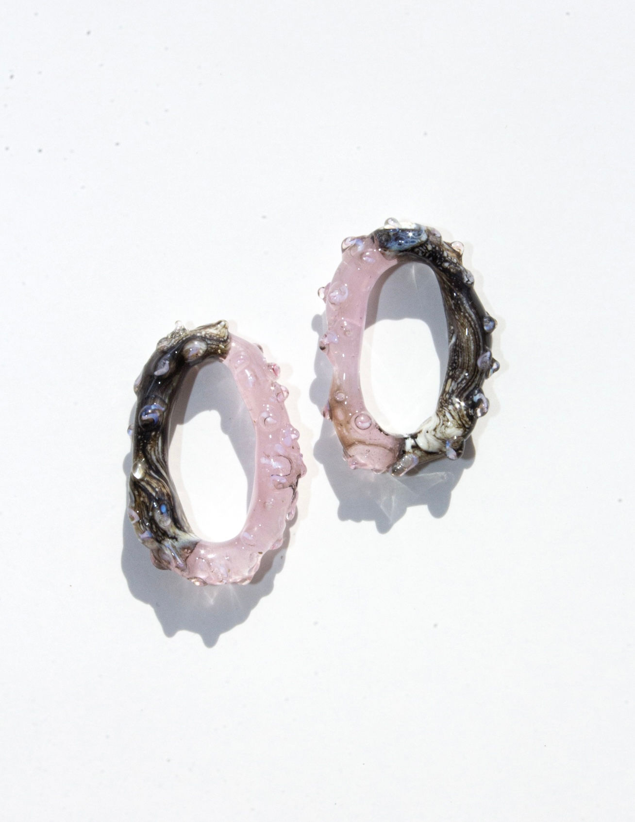 "Fragments of Art" Glass Earrings