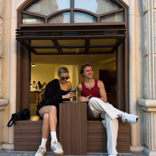 FRONT SEOUL — Garosu-gil's 3-Story Art Cafe & Cocktail Bar