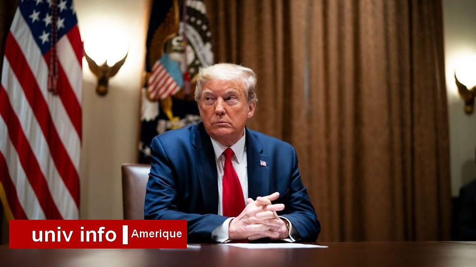 L’AMERIQUE CONFIRME SON RETRAIT DE L’OMS