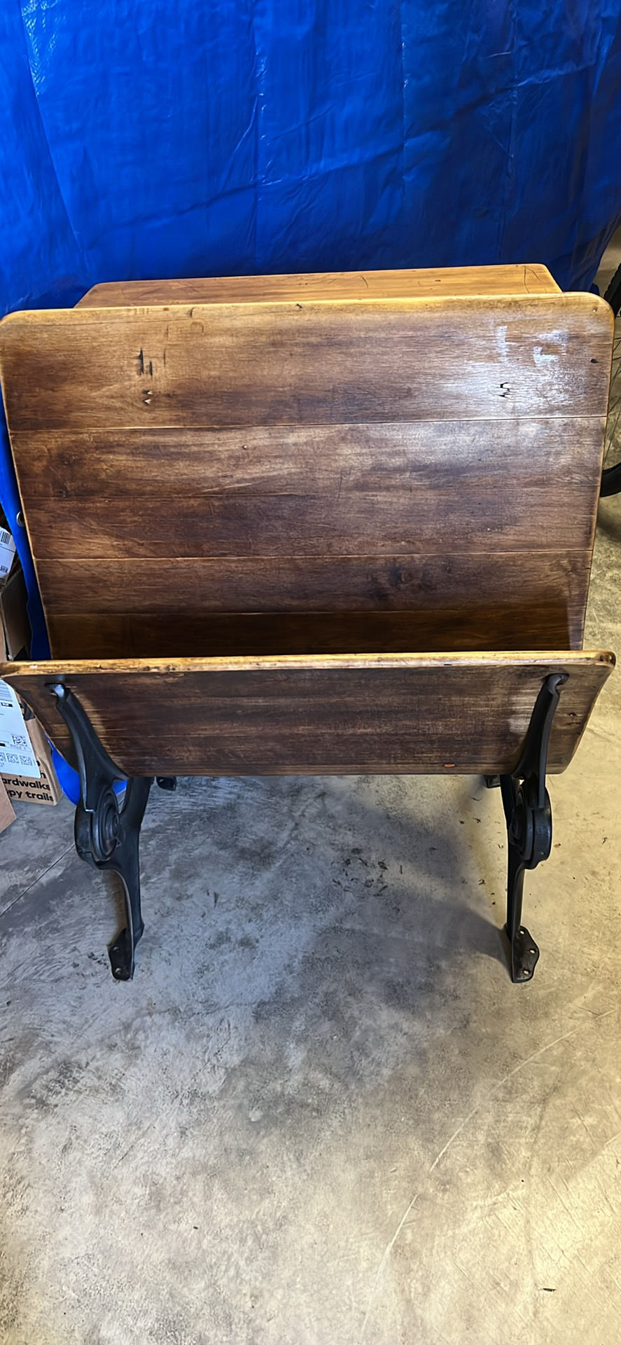 Thumbnail: New Oxford Antique #2 School Desk