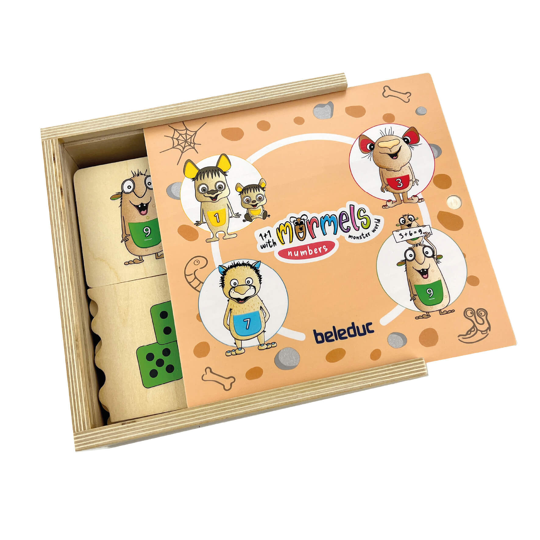 Zahlen lernen mit Holz-Puzzle (ab 4 Jahren)