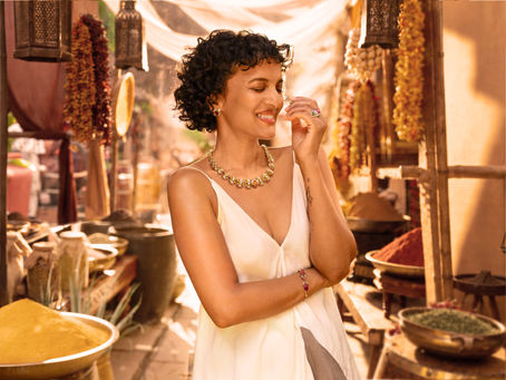 ZOYA Her Again High Jewellery collection inspired by the colours of Indian spices and featuring rare gemstones.