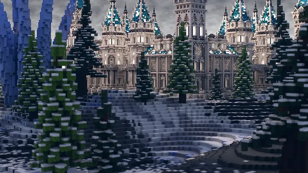 Glacier Snow Factions Spawn & Warzone