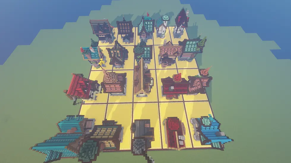 Pack 20 Houses + Interior