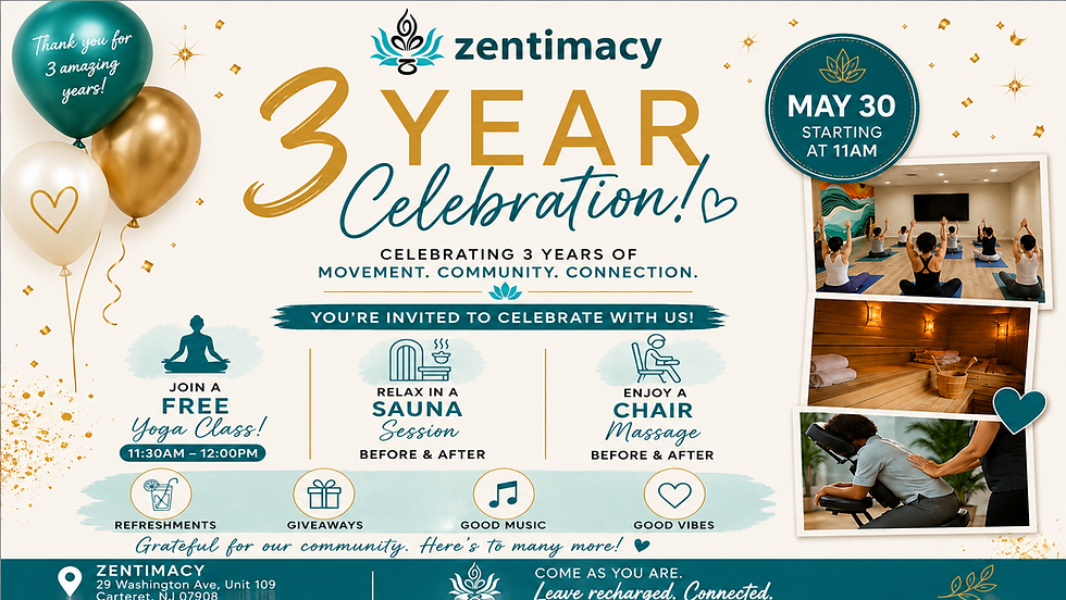 3 Year Anniversary Celebration