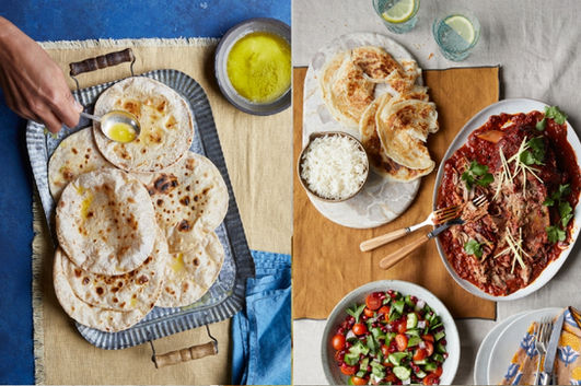 Still life and food photography props stylist in London