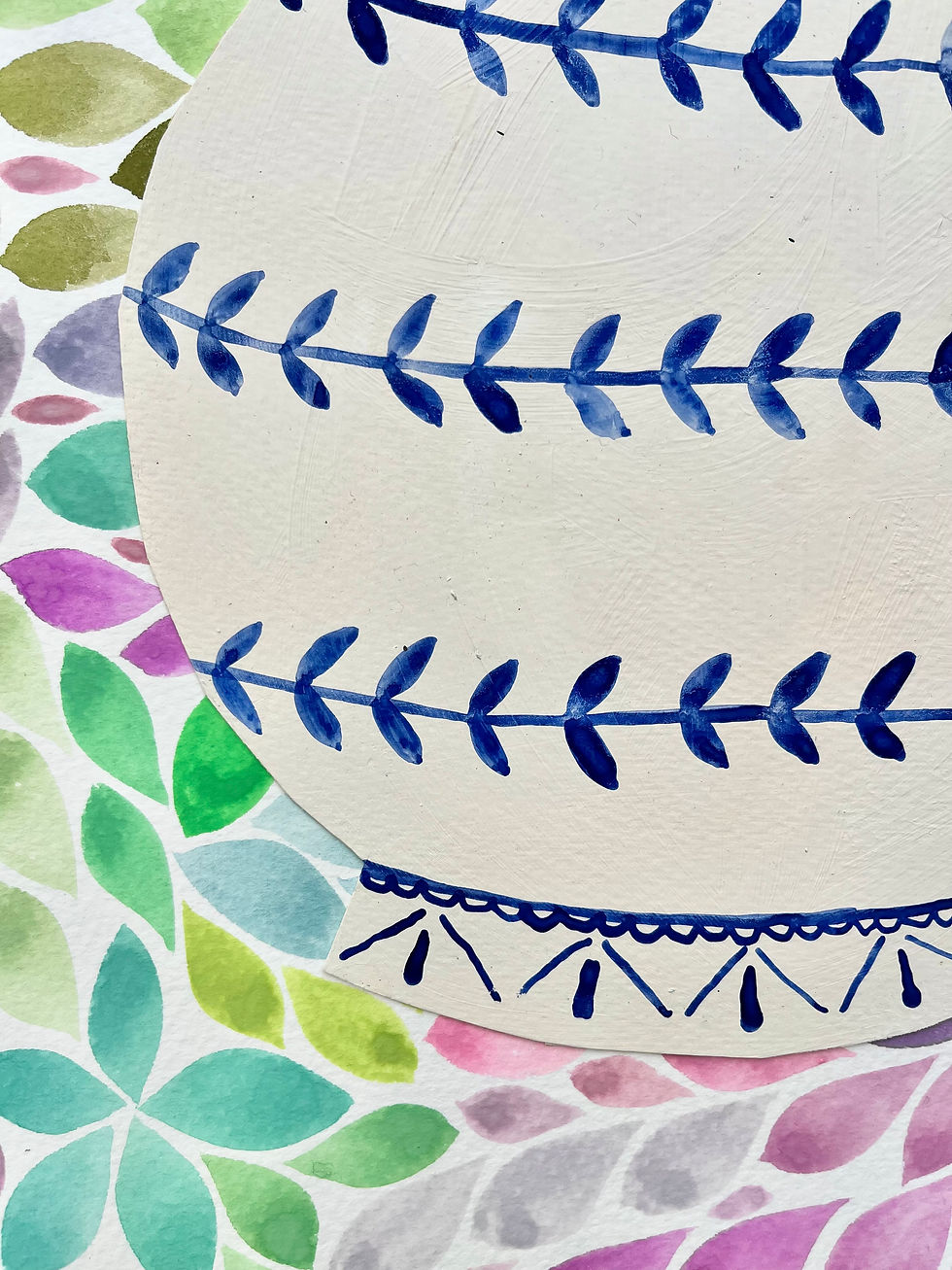 Thumbnail: Rebecca Newport 'Dreaming in Colour', 2025 | Mixed Media on Paper | A3