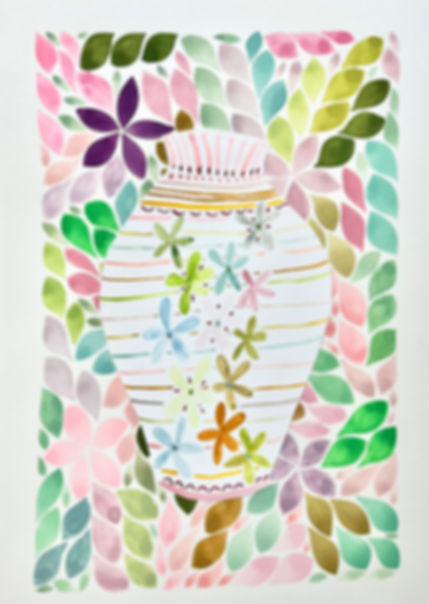 Rebecca Newport 'Sugar Plum Fairy', 2025 | Mixed Media on Paper | A3