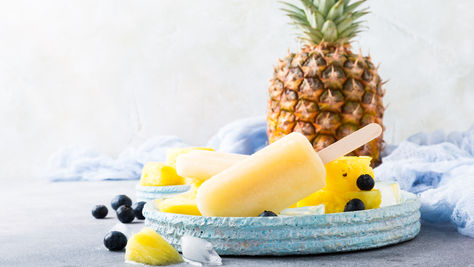 pineapple and icecream