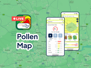 Introducing the AllergyRhino Pollen Map